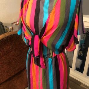 TopShop front tie romper